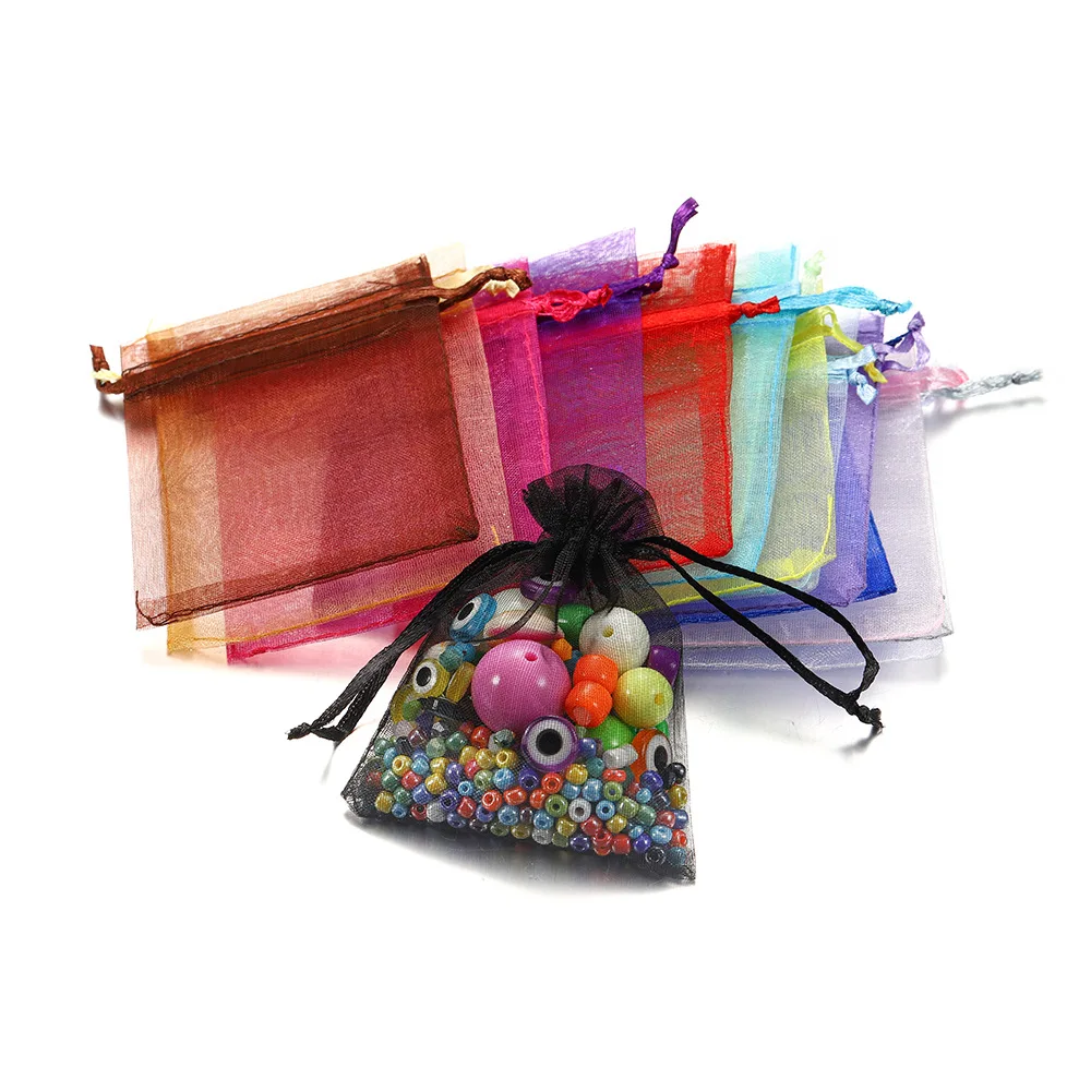 

Small Jewelry Bags Yarn BagsColorful Mesh BagsGift Jewelry BundlesOrganza Fabric Accessories