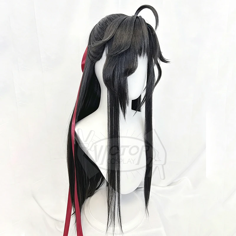 Фото Костюм для косплея Hell's Paradise Yamada Asaemon Sagiri, парик Jigoku Raku, темно-коричневый, с длинными бакенбардами и хвостом-холодфриком + бесплатная шапочка для парика №4