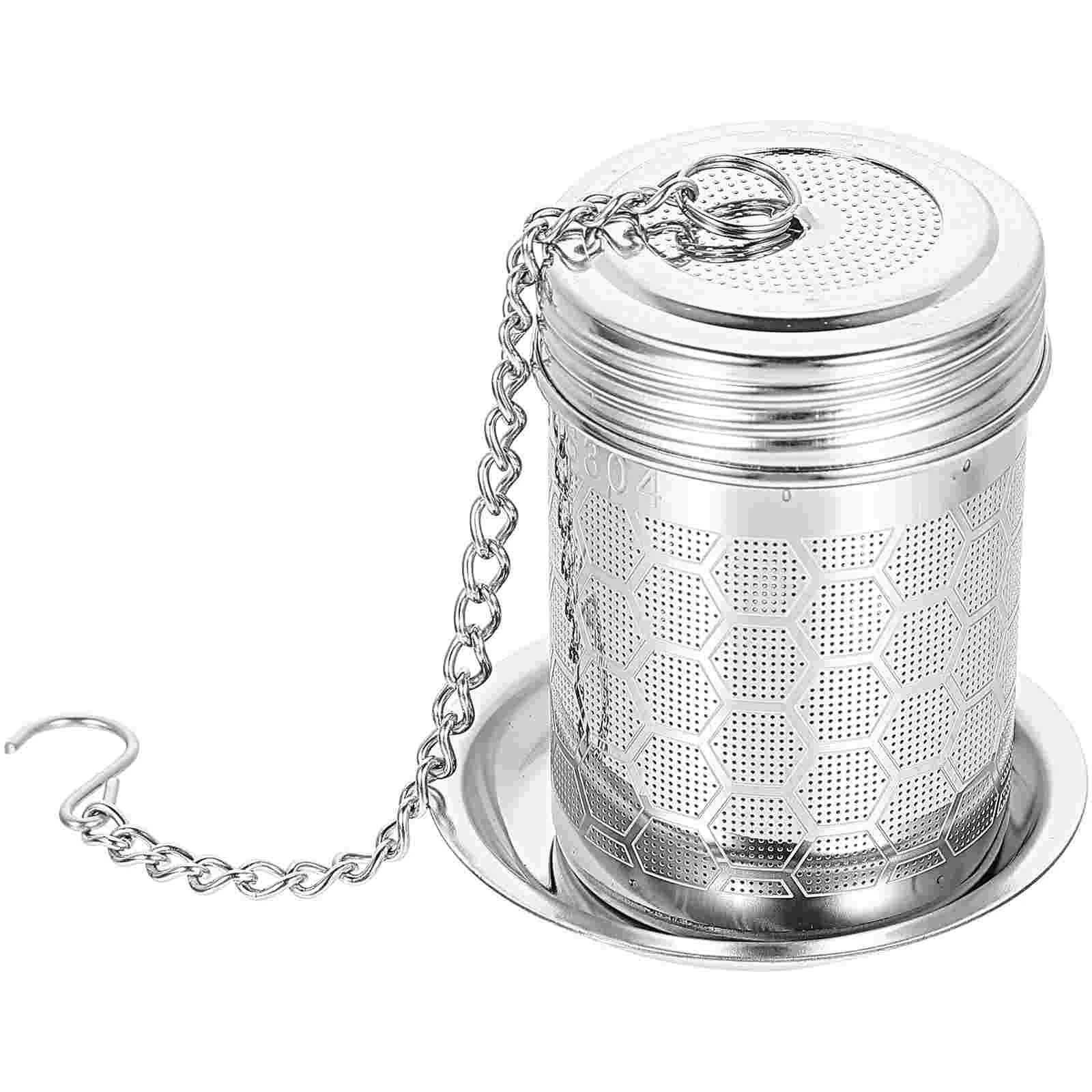 

1 Set Home Tea Strainer Portable Tea Residue Infuser Stainless Steel Tea Filter