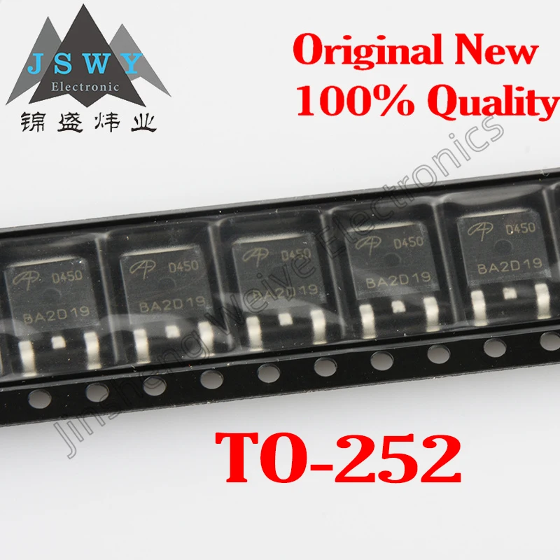 

10~30PCS AOD450 D450 3.8A/200V N-Channel MOS Tube FET TO-252 100% Brand New Original Large Stock