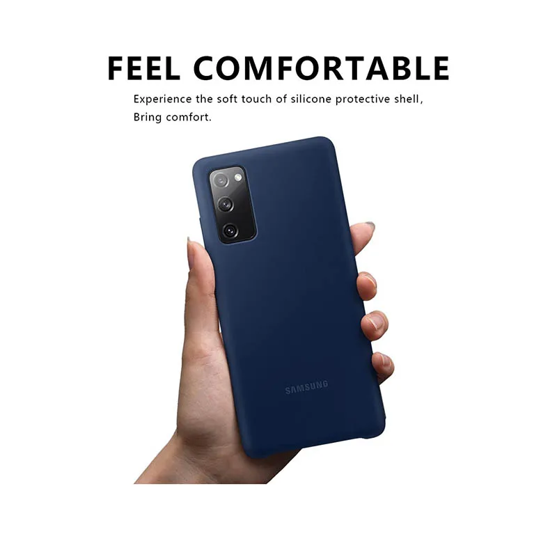 Kup Etui Na Telefon Komórkowy Do Oryginalnego Samsung Galaxy S20 FE Wysokiej Jakości Miękkiego Silikonu Pokrywa S20FE Protector Shell