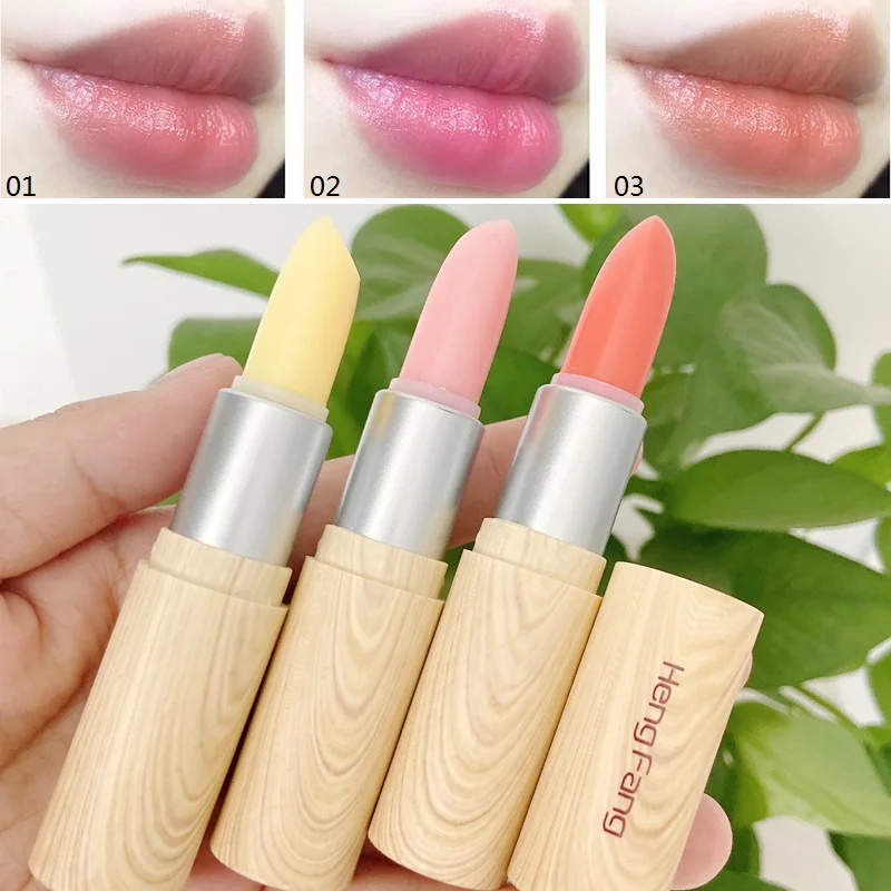 

3Pcs/lot Moisturizing Color Change Lip Balm Nourishing Lipstick Hydrating Anti-drying Fade Lip Lines Lip Care Beauty Makeup