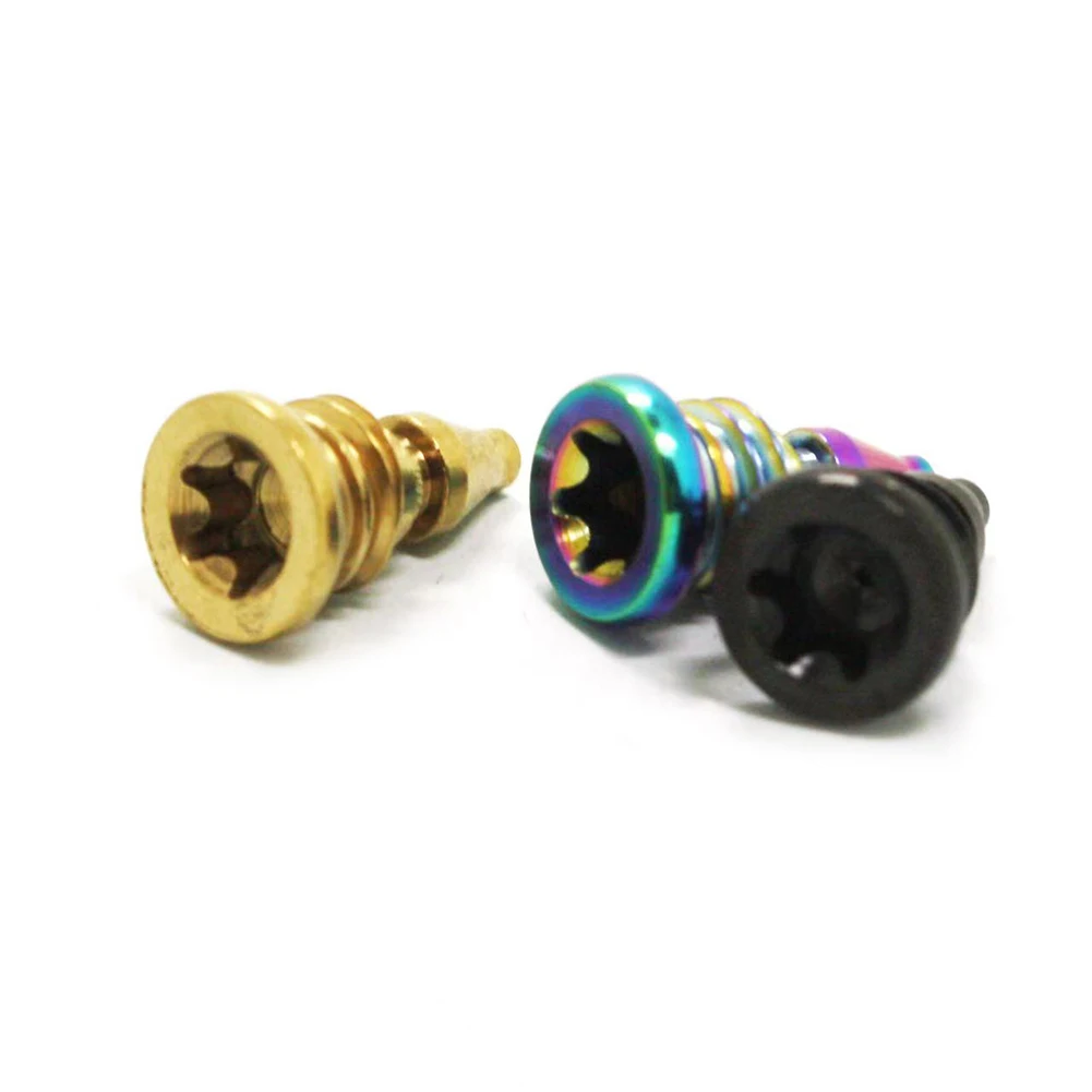 2 шт. винты для прокачки велосипеда с уплотнительным кольцом болты из титанового