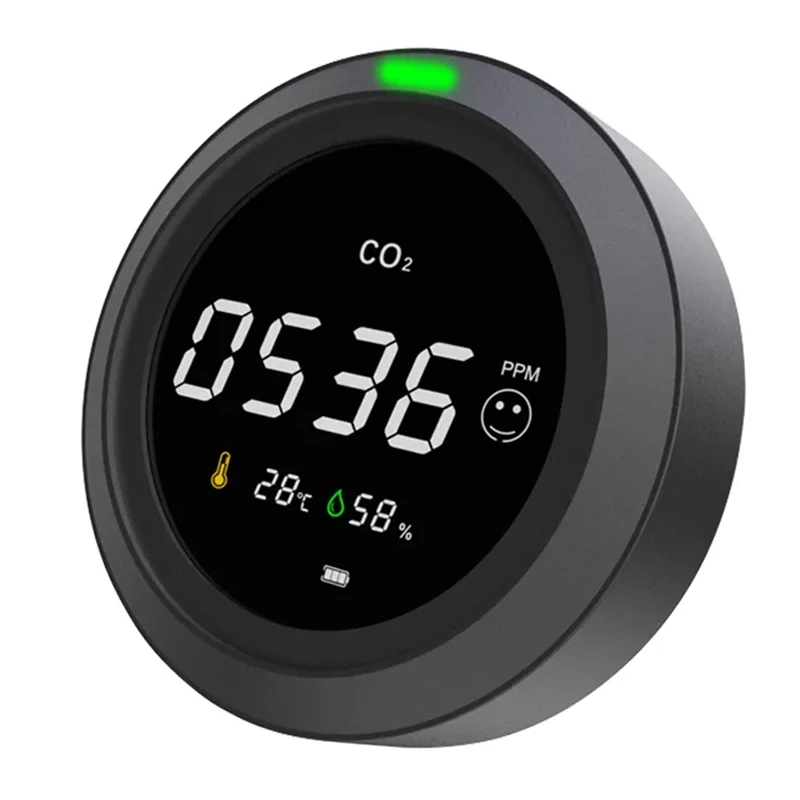 1 шт. PTH-5 мониторы углекислого газа NDIR CO2 датчик удобная среда черный пластик с