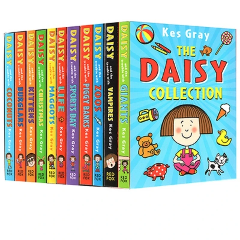 11 BOOKS Kes Gray The Daisy Collection Original English Reading Children's Books