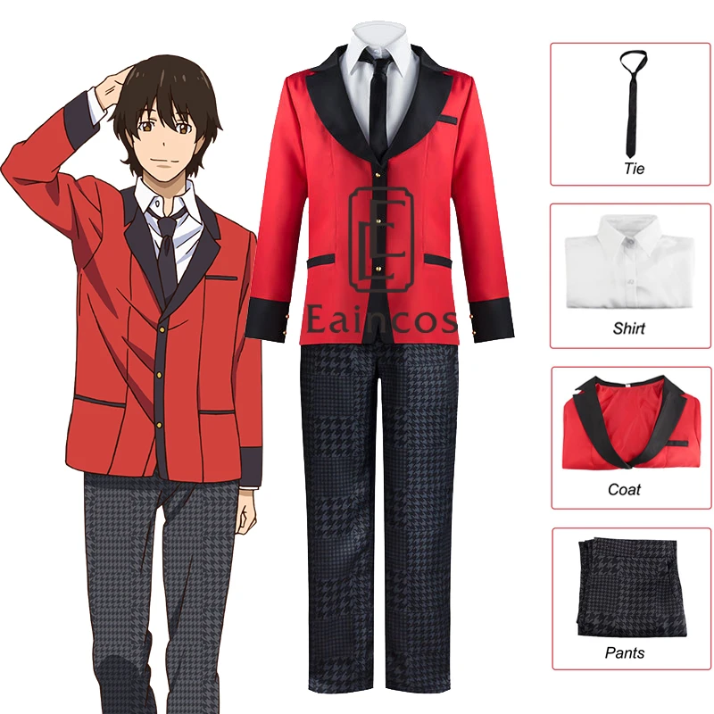 Аниме Kakegurui Jabami Yumeko Kirari Momobami костюмы для косплея японские школьные униформы
