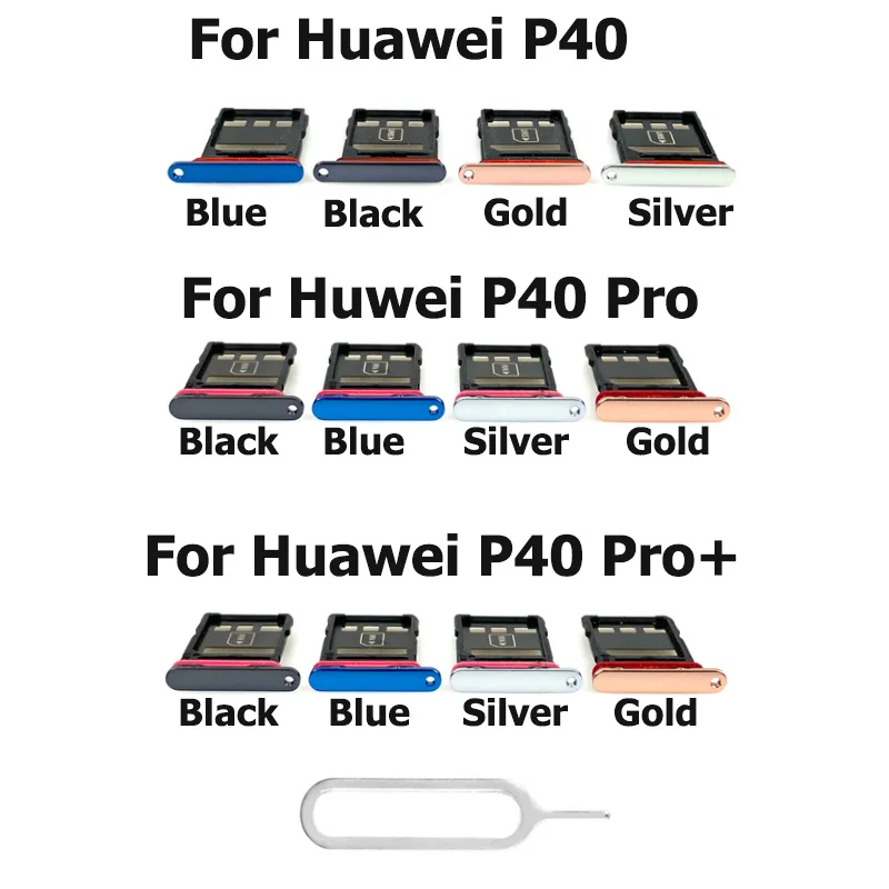 

Лоток для SIM-карты для Huawei P40 Pro Plus Micro SD