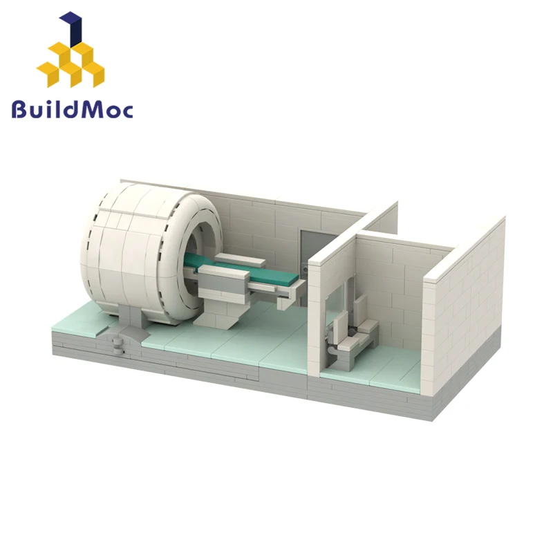 

MOC Medical Devices IDEAS MRI Detector Magnetic Resonance Building Blocks Set Idea Assemble Display Science Toys Birthday Gifts