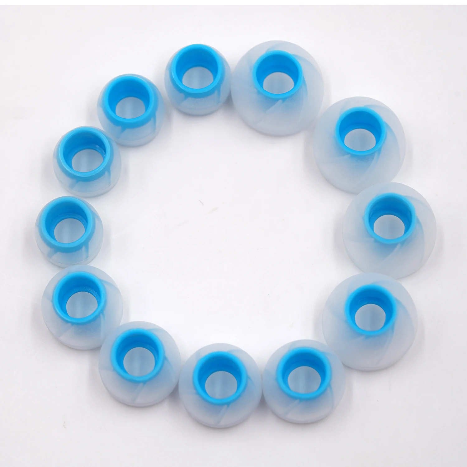 

Bqeyz Earphone Cover 12pcs Silicone Case Earbuds Gaming Headset Paired Ear Tips For Sony Phillips Samsung