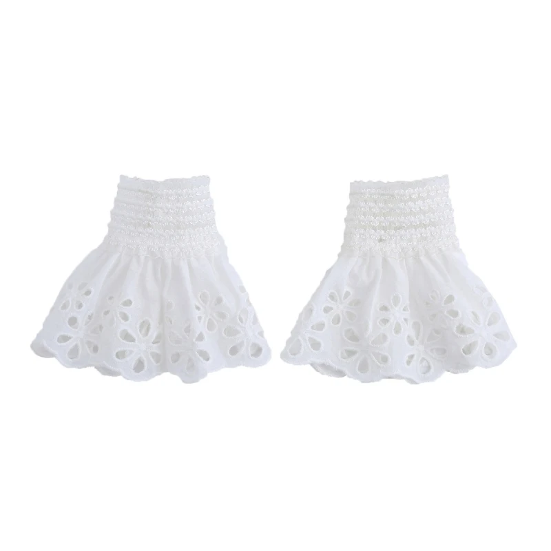 

Women Flared Organ False Sleeves Detachable False Cuffs Wrist False Sleeves