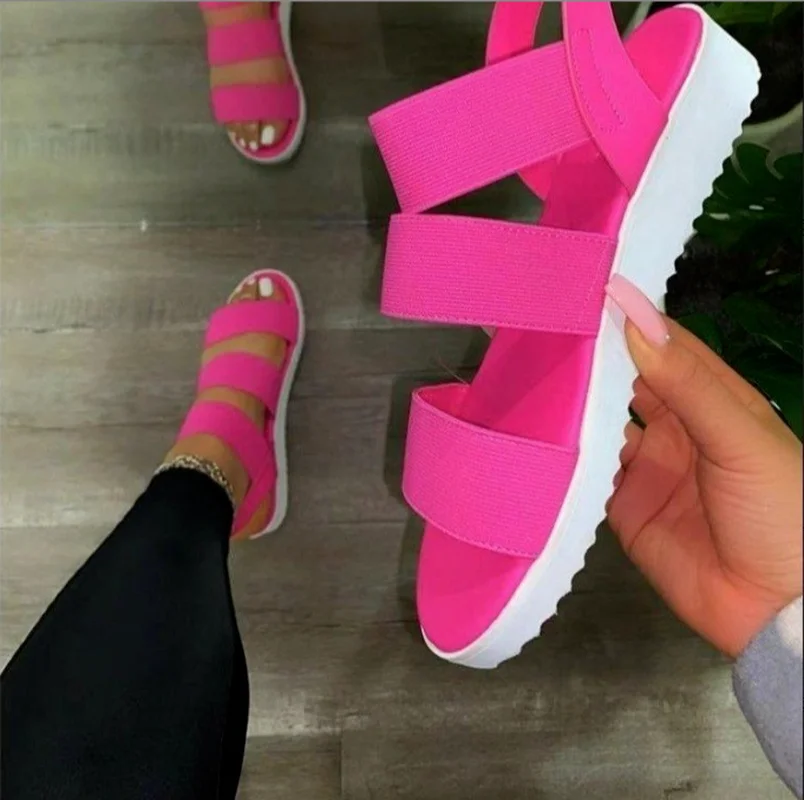 

Женские босоножки без шнуровки, черные повседневные сандалии для прогулок, для весны и лета, 2022