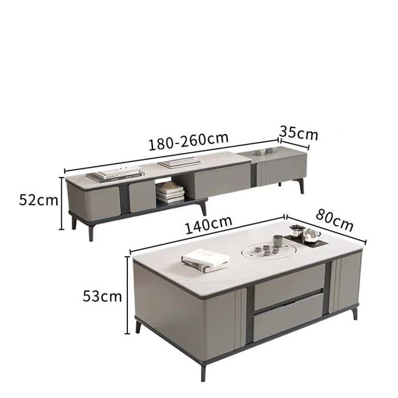 Скандинавская мебель для хранения в гостиной набор телевизора подставка