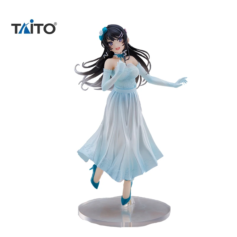 

TAITO Original 18cm In Stock Rascal Does Not Dream of Bunny Girl Senpai Sakurajima Mai anime figure Scenery Model Toys