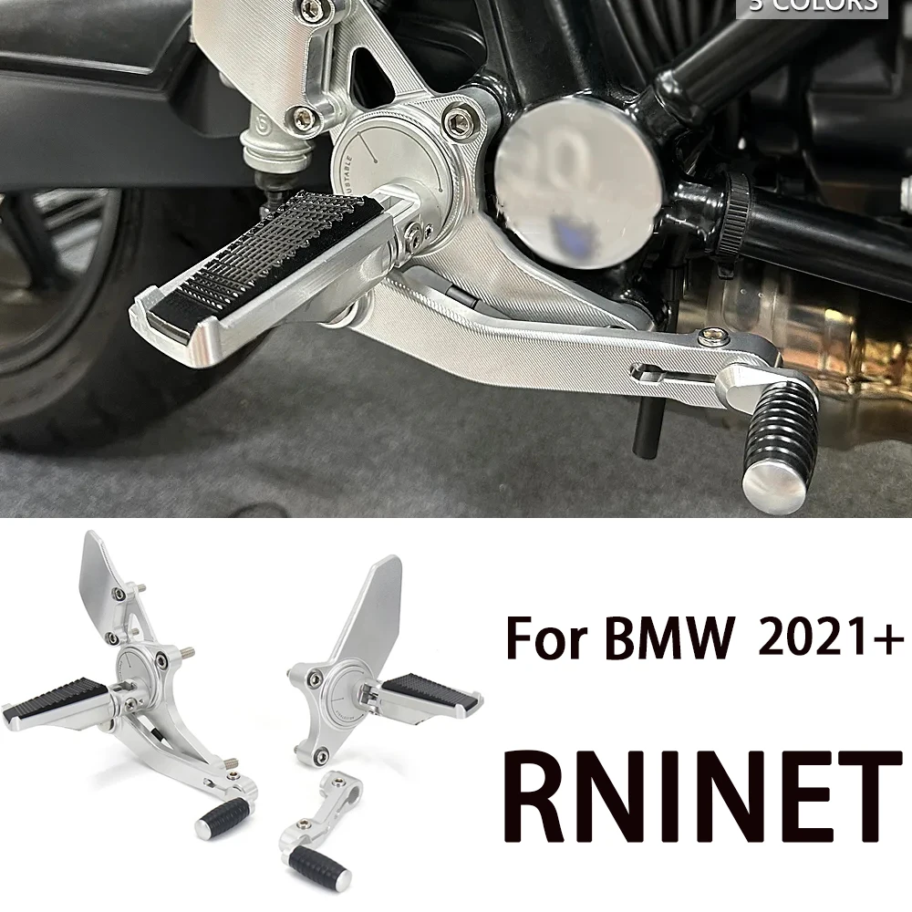

For BMW R9T Rninet RNINE T NINET Motorcycle Foot Pegs 2021-2023 RNINET Accessories Footpegs Footrest Pedals Bracket Footrest