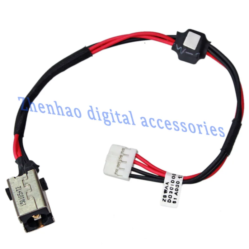 DC IN POWER JACK SOCKET W/ CABLE FOR Toshiba Satellite C55-B5300 C55-B5350 C55-B5319