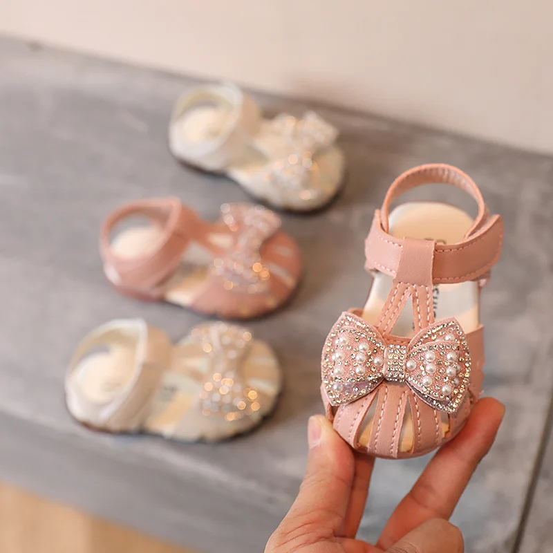 

Children's Princess Sandals Soft Soled Baby Girls Shoes