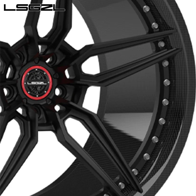 LSGZL заводская ступица из углеродного волокна изготовленная на заказ 18 19 20 21 дюйм