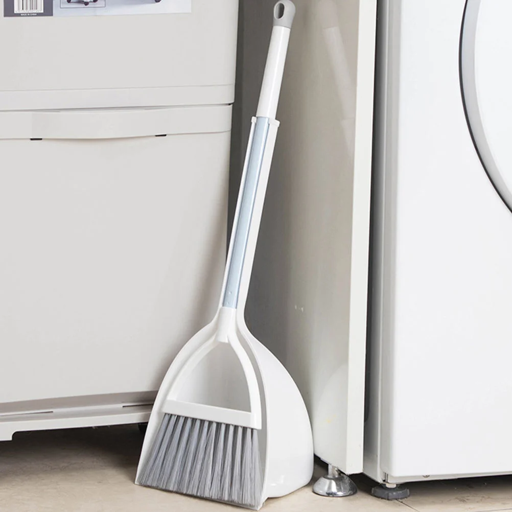 Метла и совок детские аксессуары для чистки игрушки малышей набор уборки детский