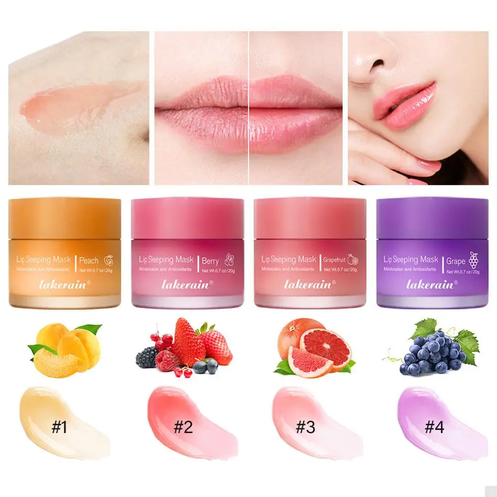 

20G Lip Care Sleep Mask Night Sleeping Maintenance Moisturizing Lips Care Moisturizing Gloss Nourishing Lip Nutritious S8J2