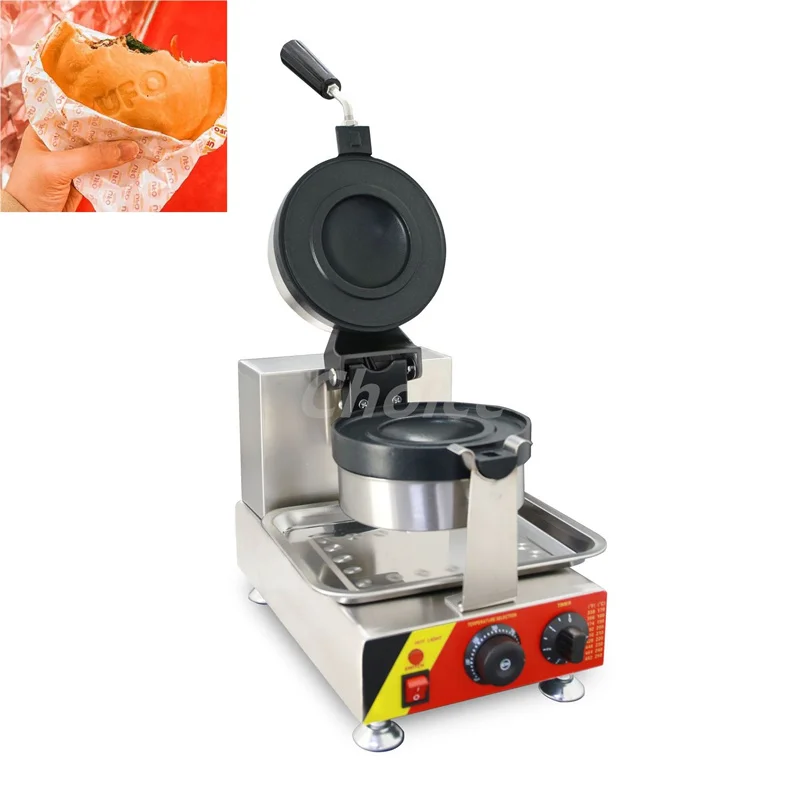 

Gelato Panini Flying Saucer Sandwich Press Machine UFO Hamburger Krapfen Maker Hot Plate Bread Hot Press Machine Ice Cream
