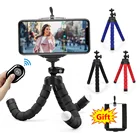 Новый гибкий мини-штатив Осьминог с губкой для IPhone, Samsung, Xiaomi, Huawei, смартфон для Gopro 9, 8, 7, камера