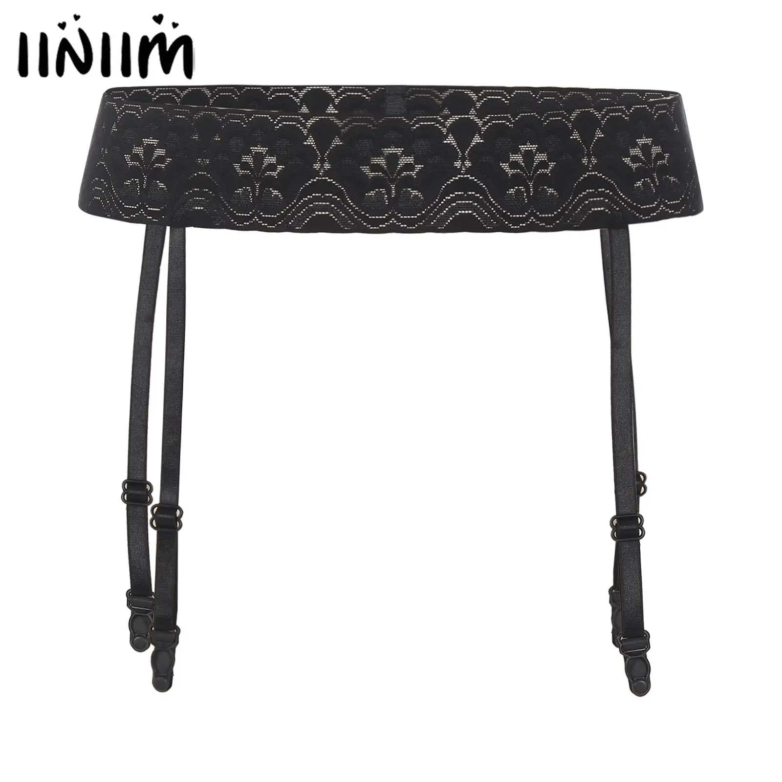 

Подвязки мужские кружевные регулируемые с зажимами