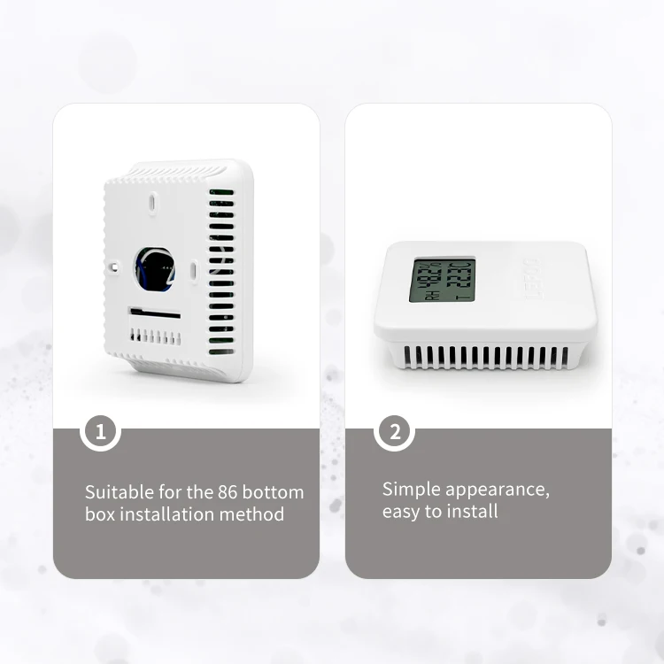 Фото LEFOO Smart Farming Мониторинг температуры и влажности Датчик температуры и влажности для офиса №3