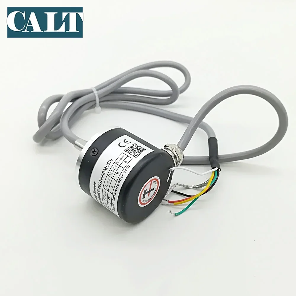 Хорошая цена на оптический поворотный энкодер 38 мм сплошной вал серия GHS38 выход с