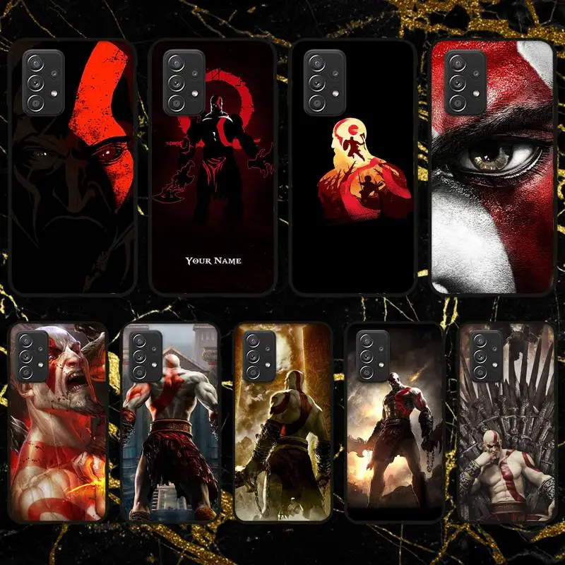 God Of War Ghost of Sparta Kratos Phone Case For Samsung Galaxy A02 A12 A21 A22 A32 A41 A42 A51 A71 A72 Shell