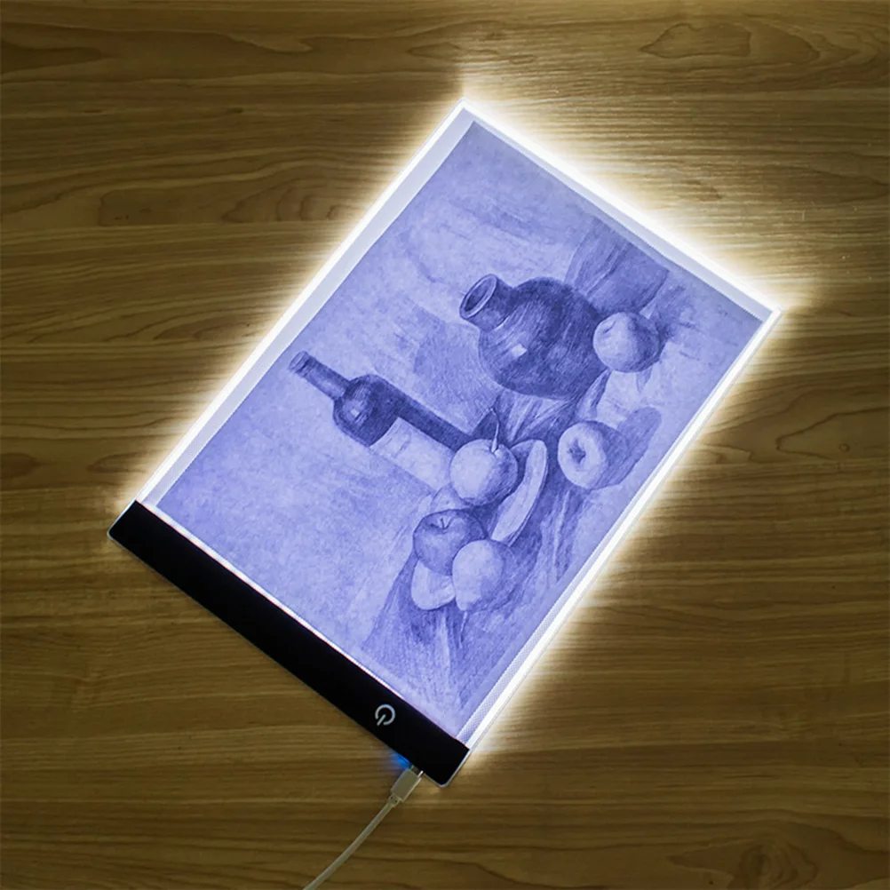 

LED Copy Board LED Painting Drawing Board LED Copy Plate Through Writing Board (A5 Style 2, with 2m Cable)