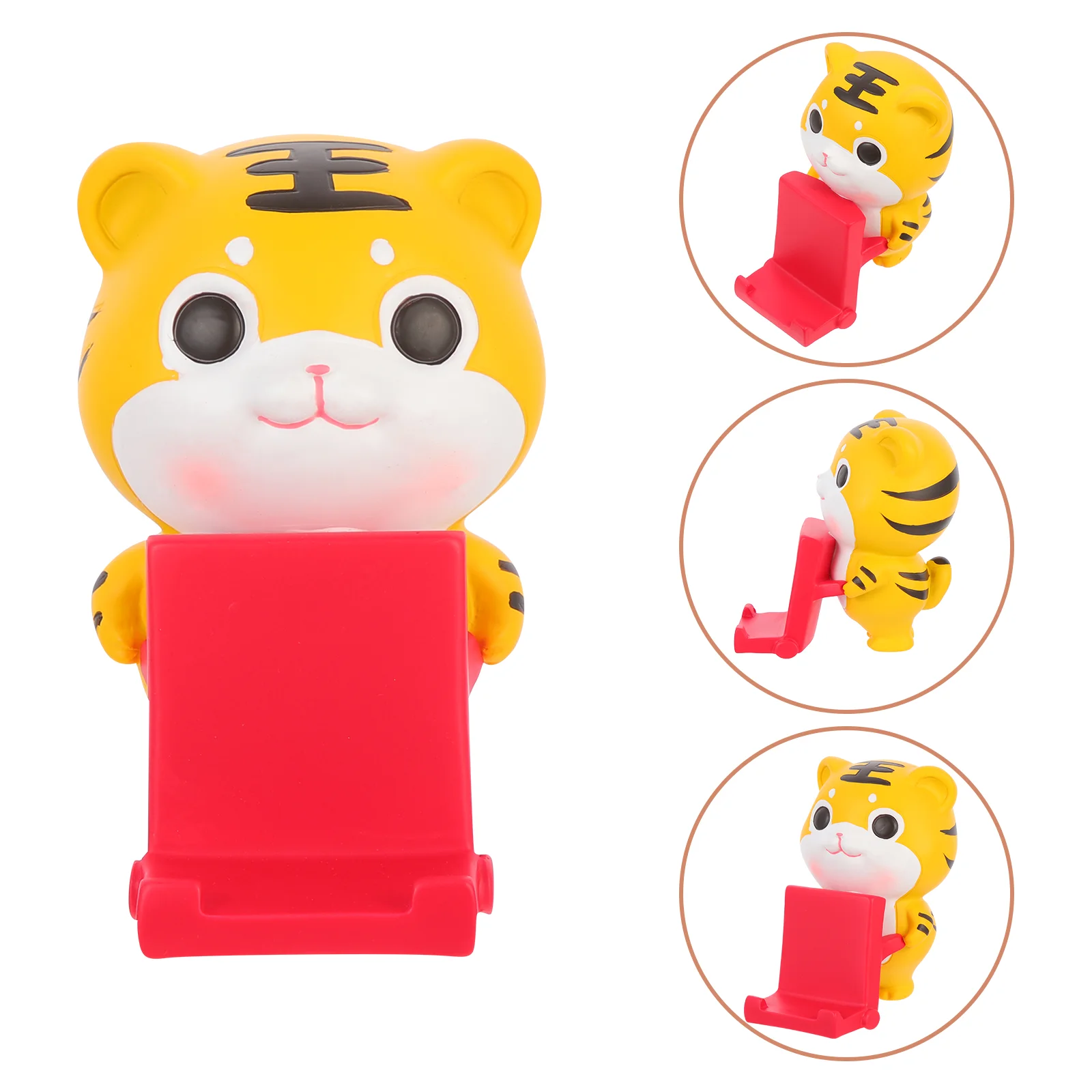 

Multi-functional Tiger Phone Holder Practical Tabletop Phone Holder Phone Rack