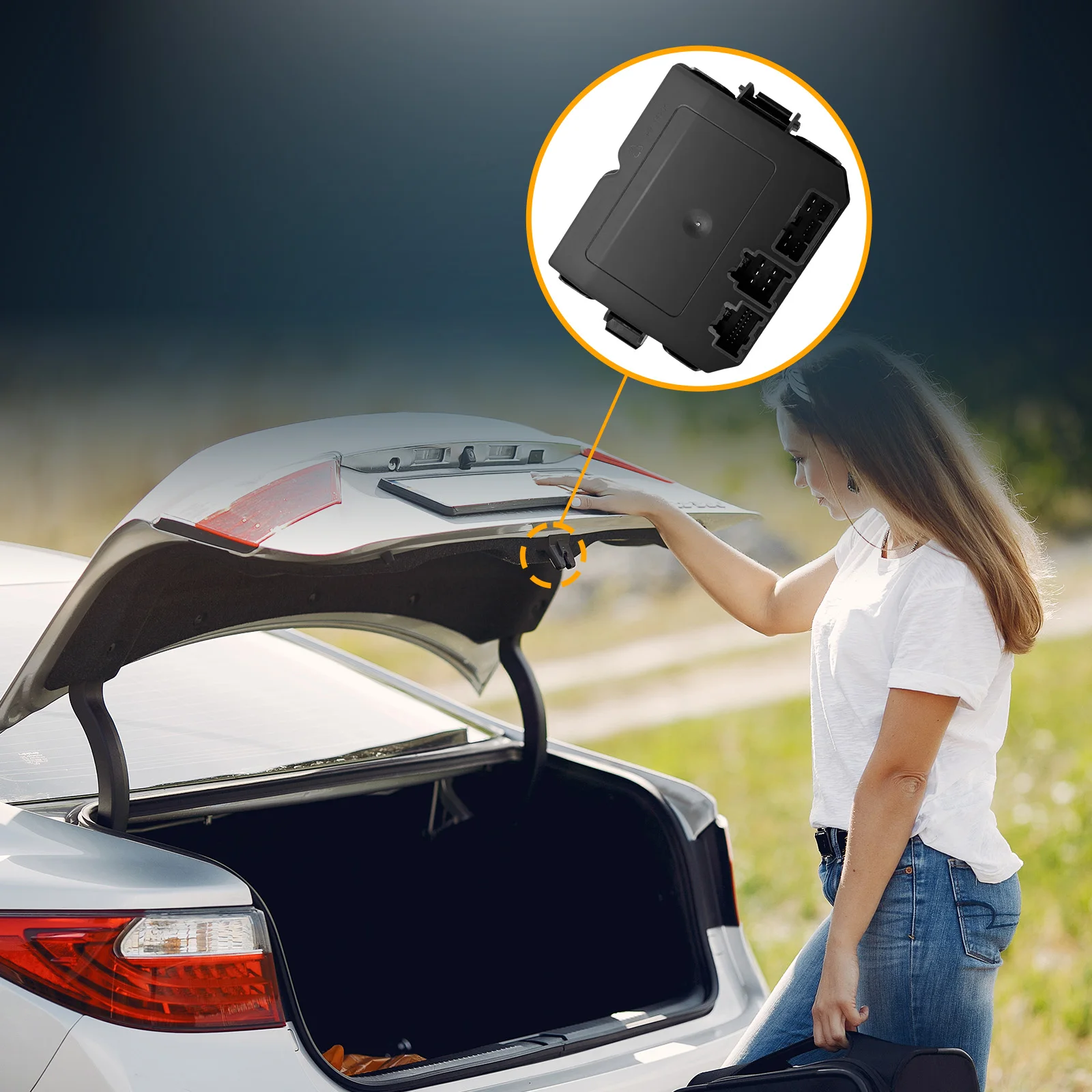 Задний Liftgate Control Tailagate Modulo di ECU для Cadillac SRX 502-032 20837967