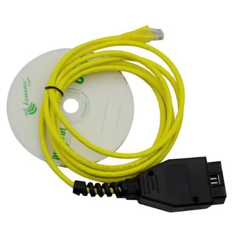 Фото Для BMW ENET кодирующий кабель ENET Ethernet к OBD2 диагностический интерфейсный кабель ICOM кодирование F-серии для BMW Enet разъем №5