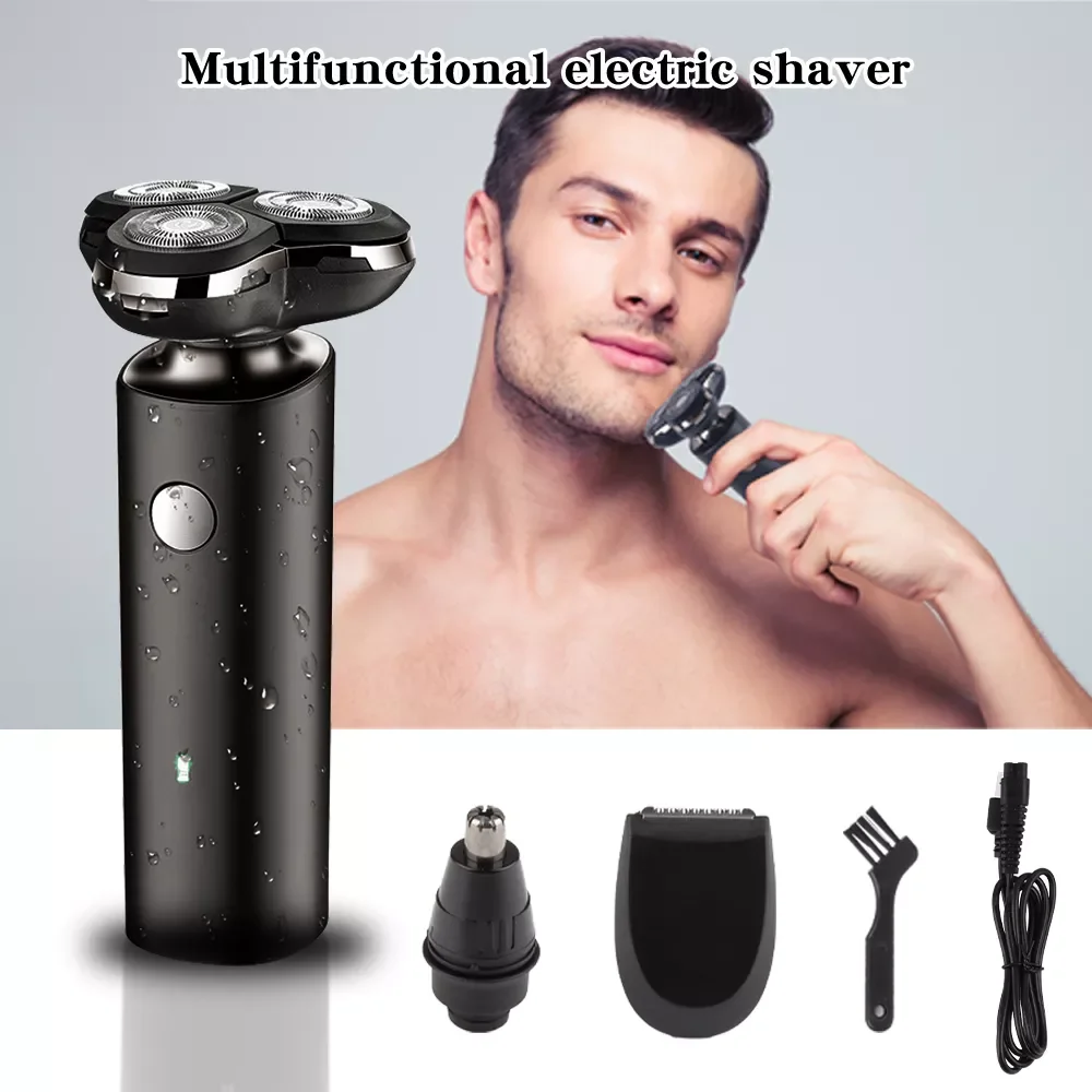 

3 in 1 Men's Electric shaver trimmer for men Electric razor water proof Beard trimmer Fast Charging mustache trimmer Cordles