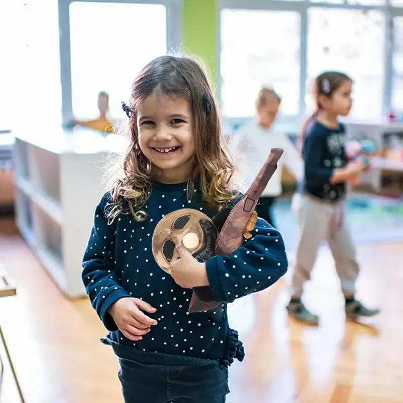 Мультяшная мягкая плюшевая игрушка-рулетка для детей