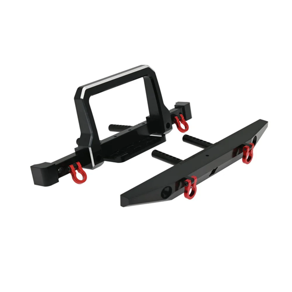 Металлическая защита переднего и заднего бампера для Traxxas TRX4 TRX-4 Axial SCX10 90046 AXI03007 MN999 1/10 обновленные детали для радиоуправляемого гусеничного автомобиля