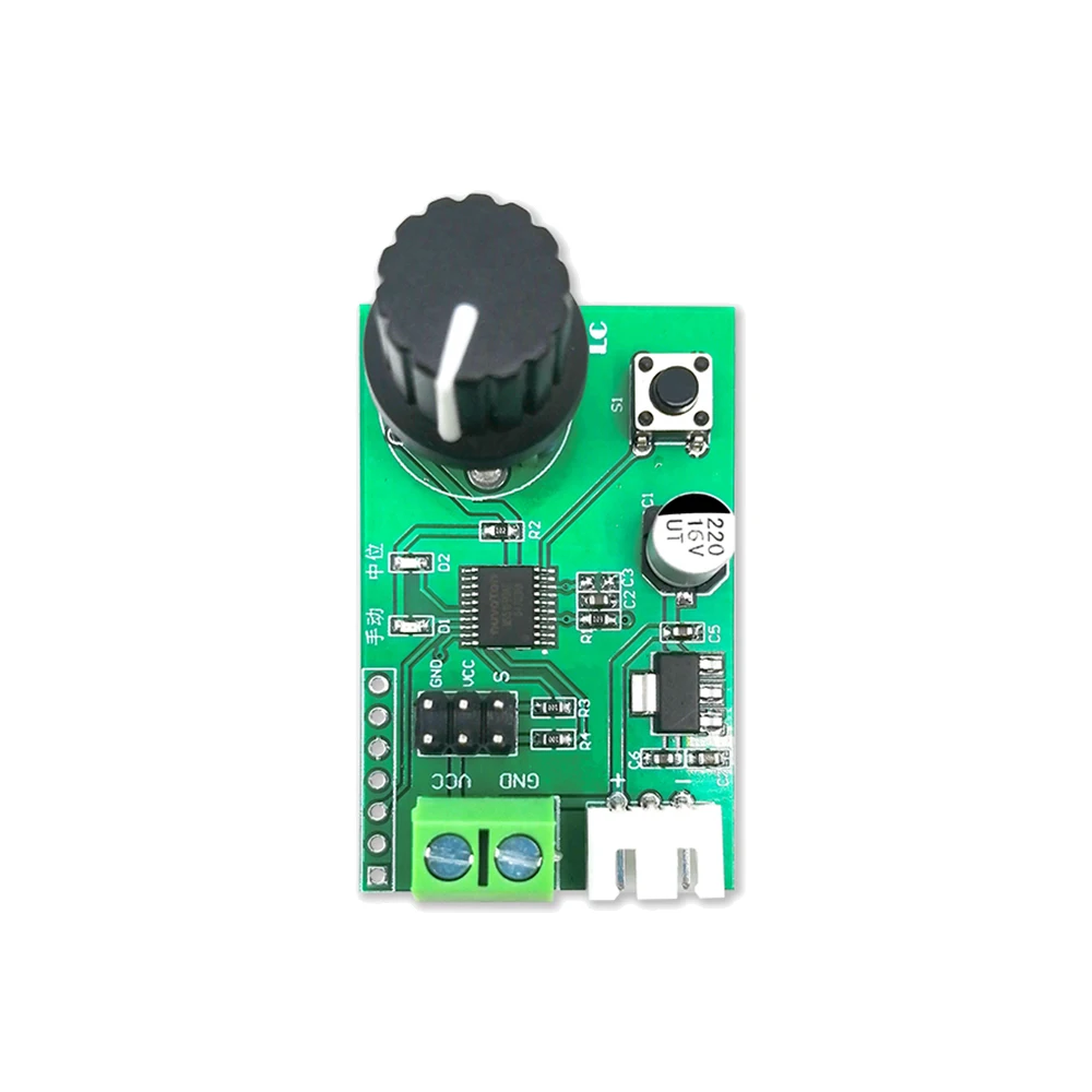 

Dual Servos Knob Serial Port Control Board Futaba for MG995 SG90 Steering Gear Debugging Module
