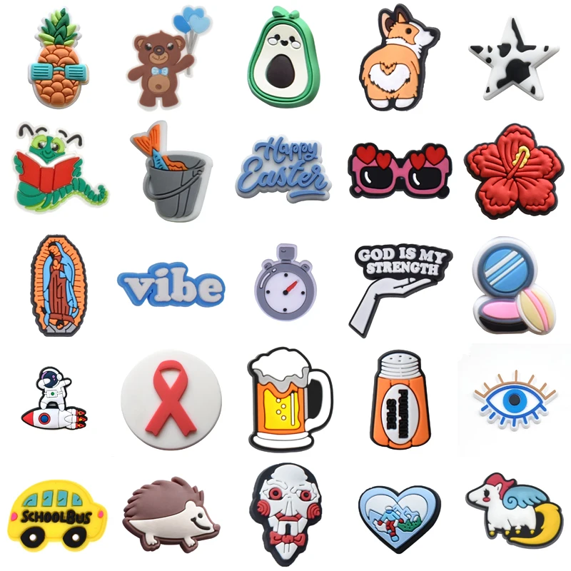 

Summer Shoe Charms Jeans Women for Croc Charm Hot Shoes Accessories Decorations Kids for Crocs Charms Xmas Gifts Pins Designer