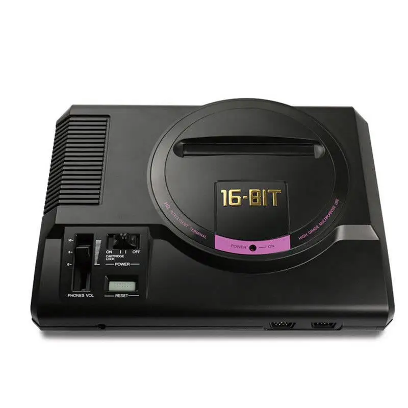 

16-битная игровая консоль SEGA MEGA DRIVE 1 Genesis с высоким разрешением HDMI-совместим с ТВ-выходом с картриджем беспроводного контроллера 2,4G