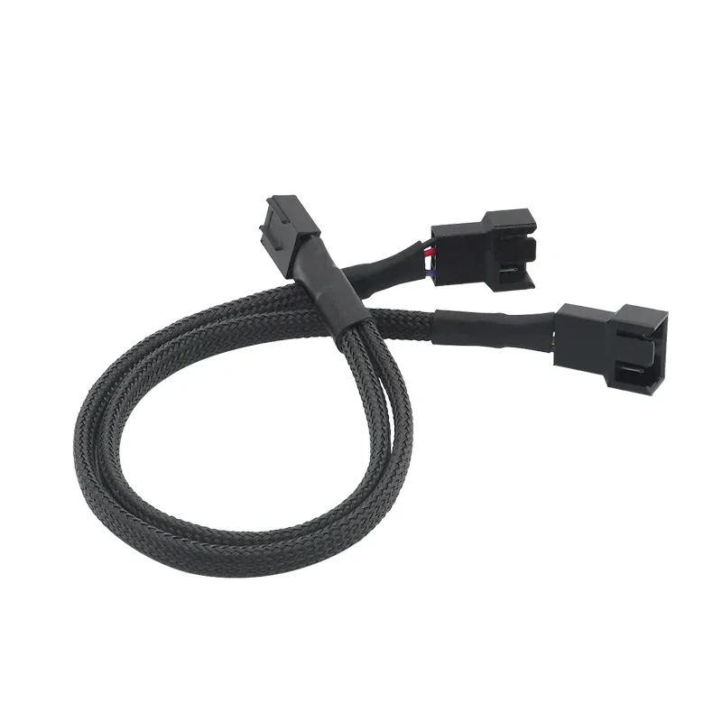 Разветвитель вентилятора 4-контактный кабель адаптера 2 3-контактный