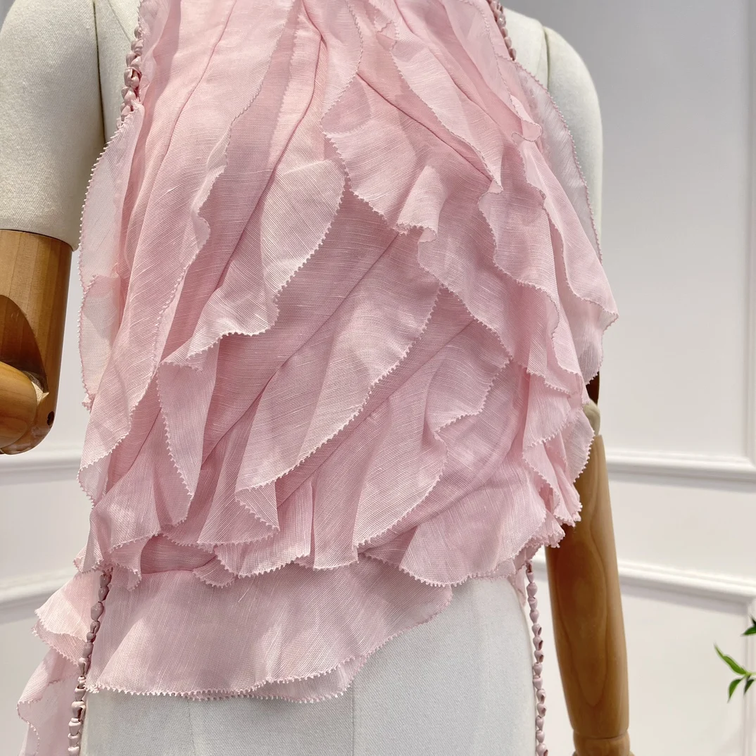 Рисунок 4 - Женская Асимметричная майка с бахромой