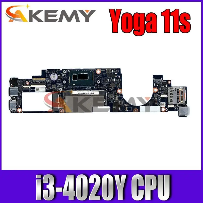 

AIUU0 NM-A191 For Lenovo Yoga 11s laptop motherboard i3-4020Y CPU 100% Fully Tested&High quality