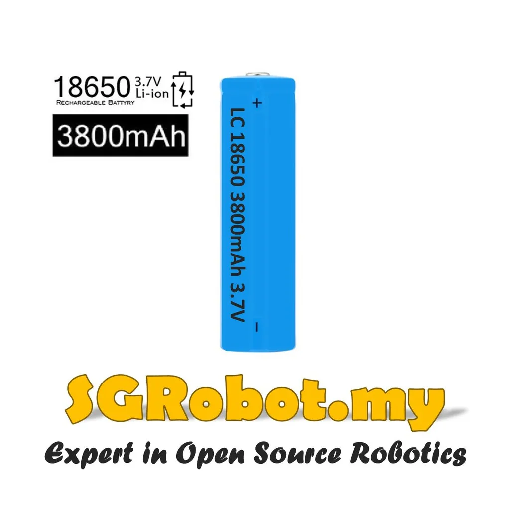 

Синий литий-ионный перезаряжаемый аккумулятор LC 18650 3,7 в 3800 мАч, литиевая батарея
