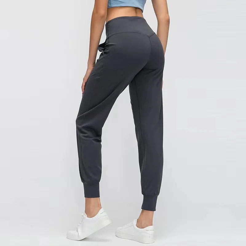 With Logo Women Breathable Fitness Yoga Pants Sport Workout Seamless Leggings Gym Clothing High-waisted Tights Sportswear Pants