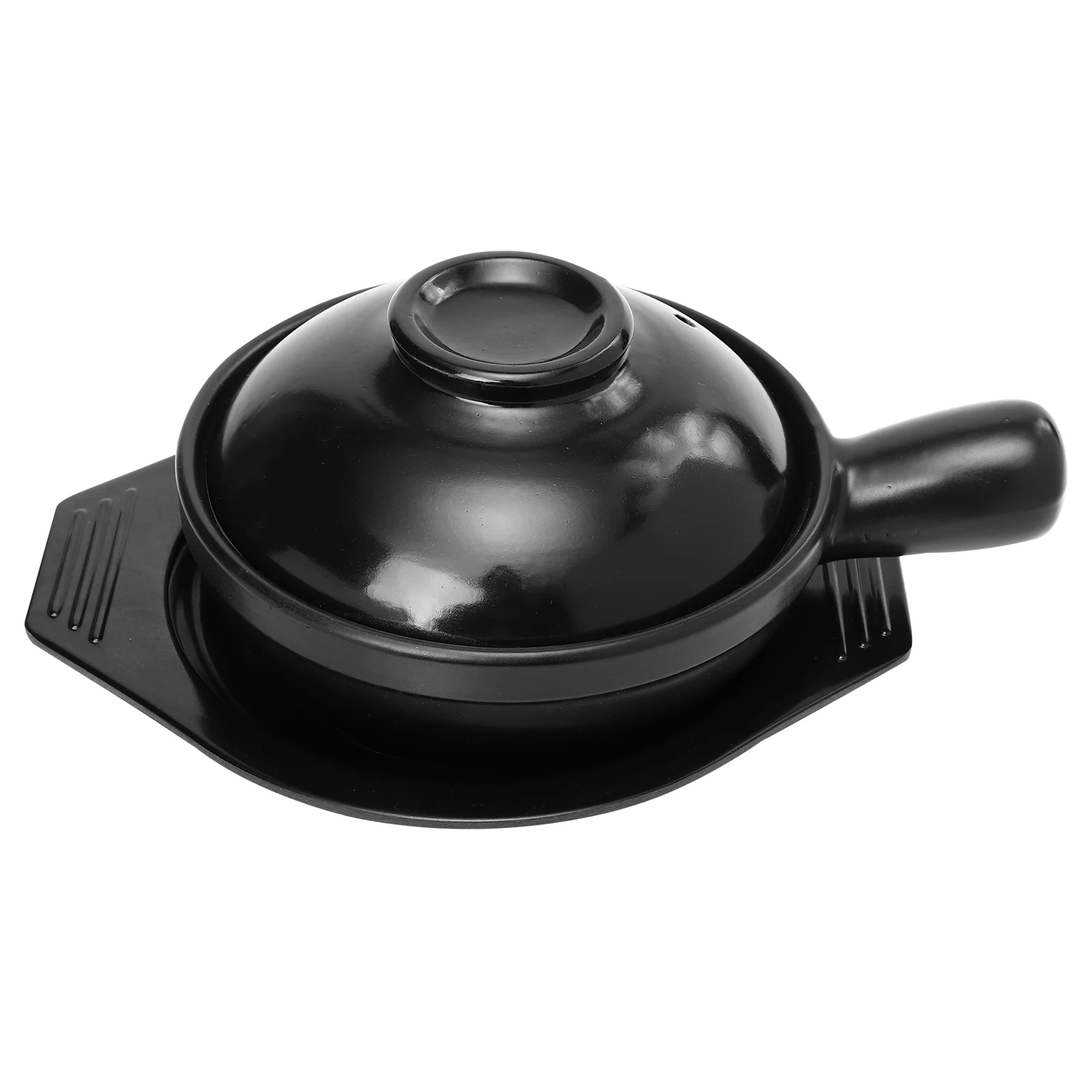 

1 Set Cooking Pot Bibimbap Stone Bowl Nonstick Cooking Pot Induction Stew Pot Nonstick Stock Pot with Lid