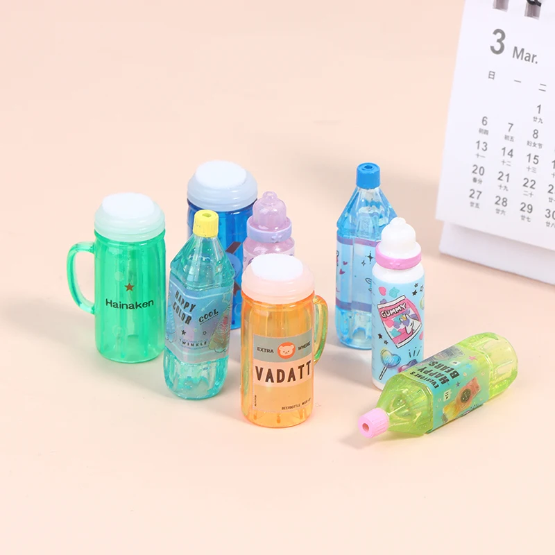 

Dollhouse Drinks Model Miniature Accessories Beer Bottle Simulation Toys For Doll House Decoration Collect Gifts