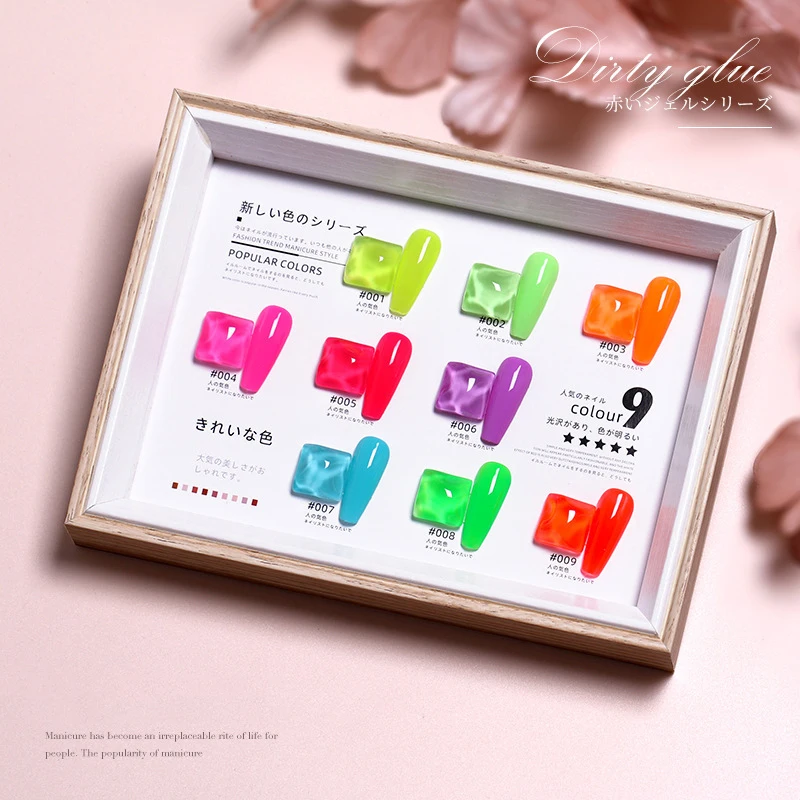 

Неоновый зеленый Гель-лак для ногтей Jillnails 10 мл