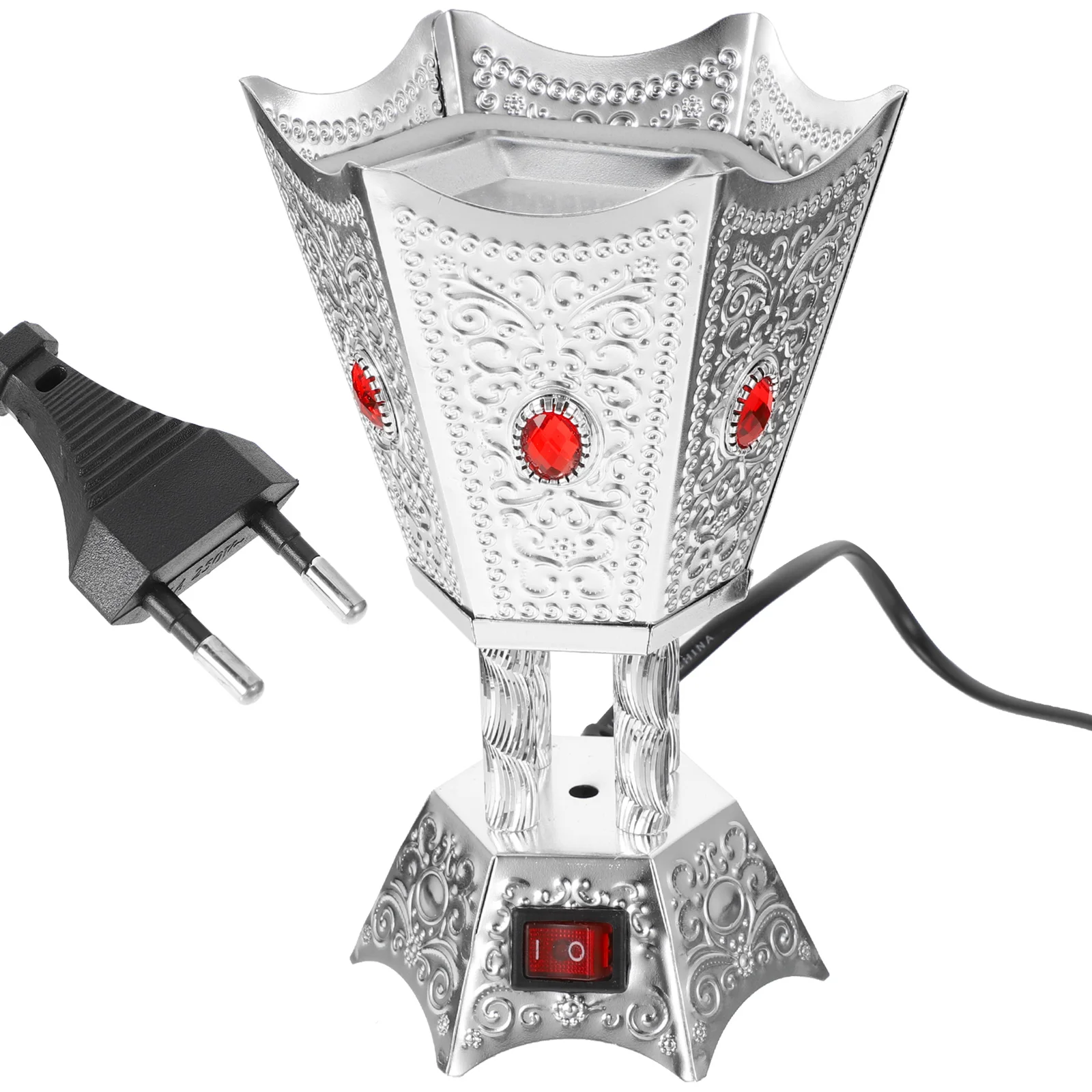 Подключаемая курильница металлическая электрическая в стиле ретро Ближний