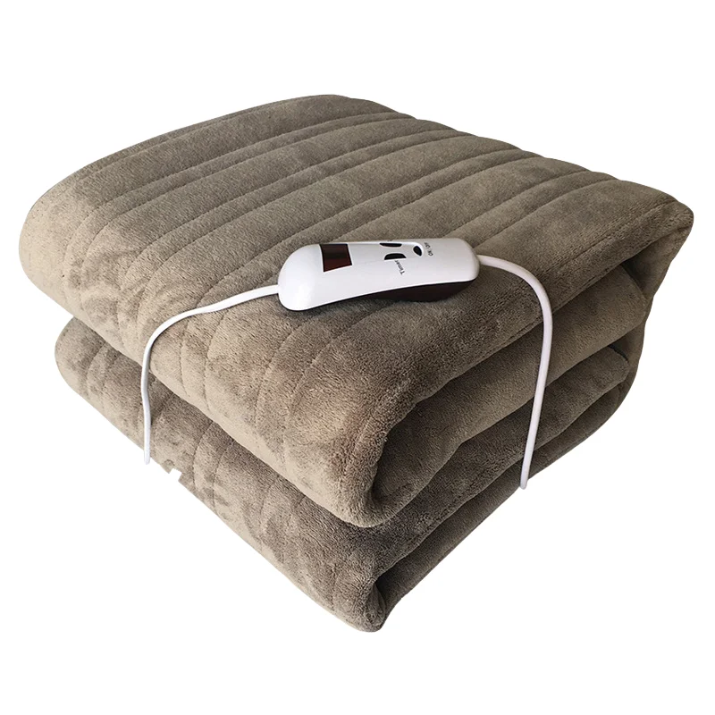 

Одеяло электрическое зимнее с двойным контроллером и подогревом