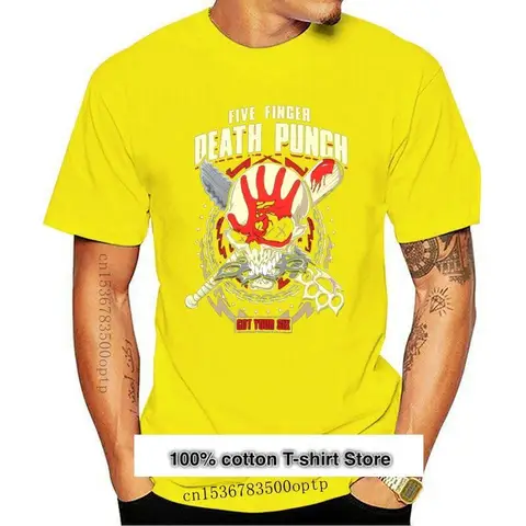 Camiseta negra de зомби Kill para camiseta de Five Finger Death Punch, camiseta с персональным подарком, nuevo, 2024, 5Fdp